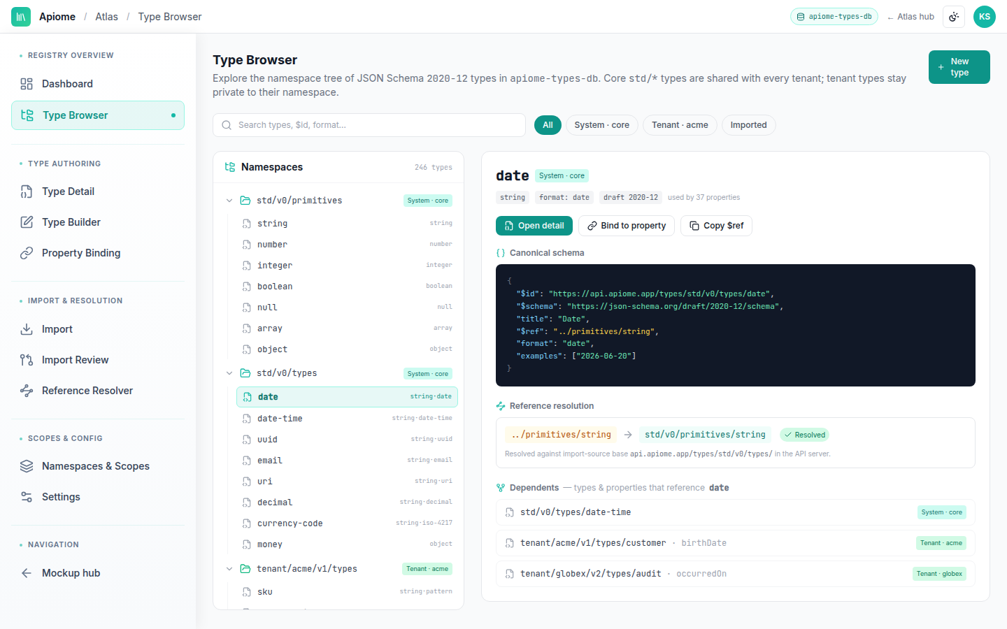 Apiome Atlas preview